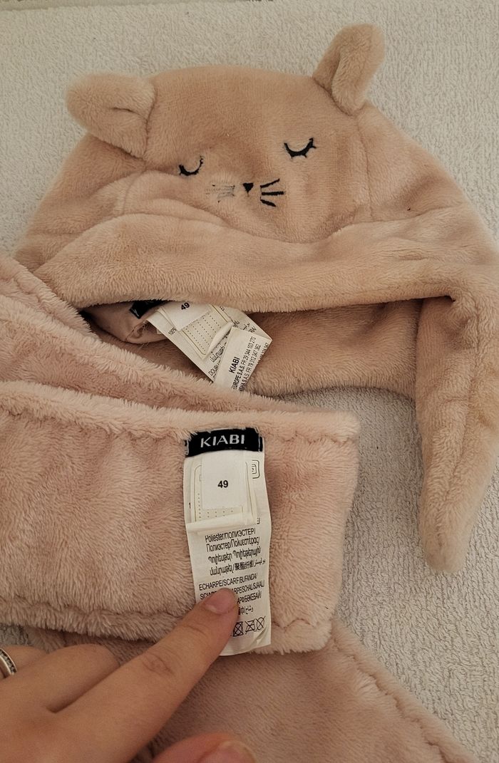 Écharpe et bonnet