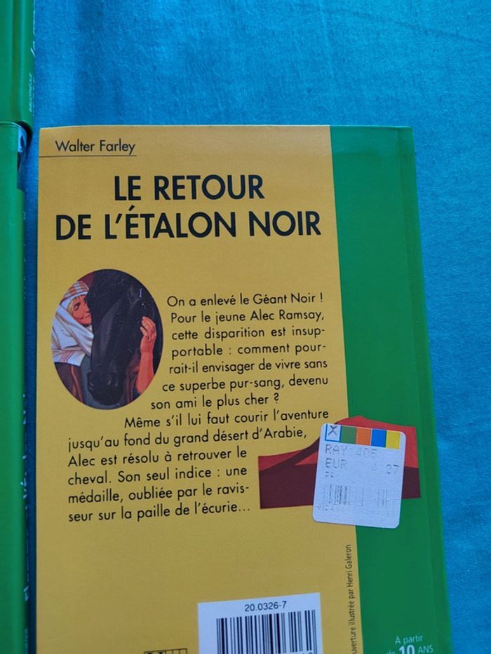 Lot de 7 livres l'étalon noir - photo numéro 12