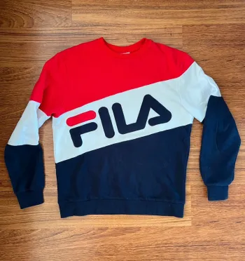 Crewneck sweat pull col rond Fila vintage Taille M