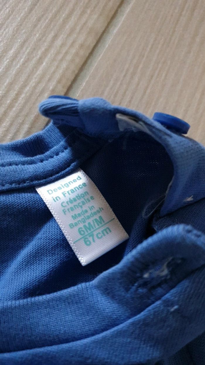 Tee shirt 6 mois - photo numéro 3