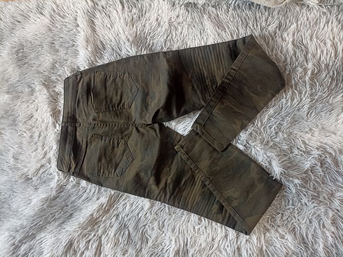 Pantalon skinny army camouflage femme taille S/36 Zara - photo numéro 8