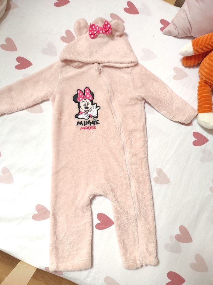 Surpyjama/Pyjama bébé fille - Minnie mouse - 12 mois - Très bon état - Disney - photo numéro 4