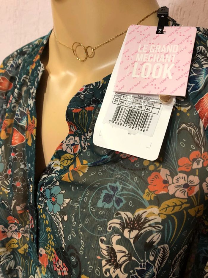 Blouse tunique Naf Naf - n e u v e - photo numéro 3