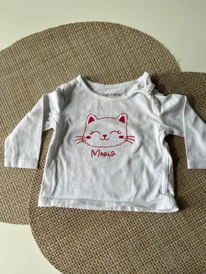 Tee shirt manches longues 3 mois