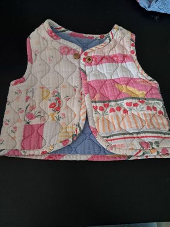 Gilet sans manches Réversible