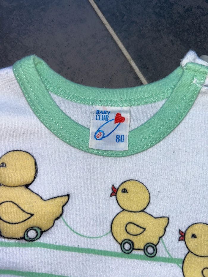 Vintage: Ensemble t-shirt et short bébé fille et/ou garçon - photo numéro 3