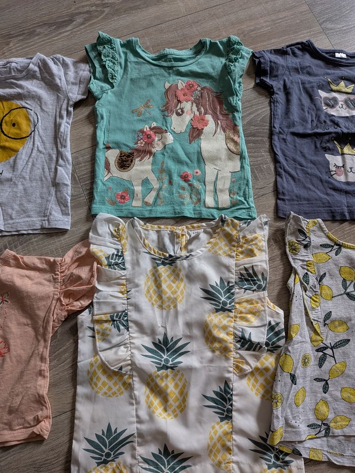 Lot t-shirts manches courtes - photo numéro 3