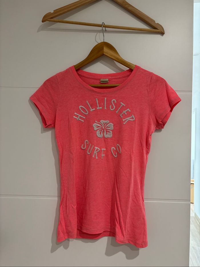 Tee-shirt rose Hollister