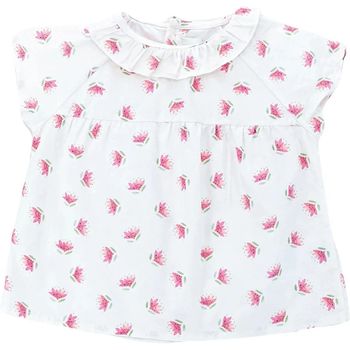 Bonnet à Pompon Blouse à manches courtes 9 mois en coton