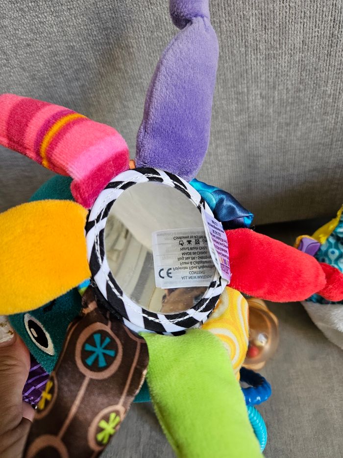 Lot jouets d'éveils veilleuse et peluche Lamaze - photo numéro 2