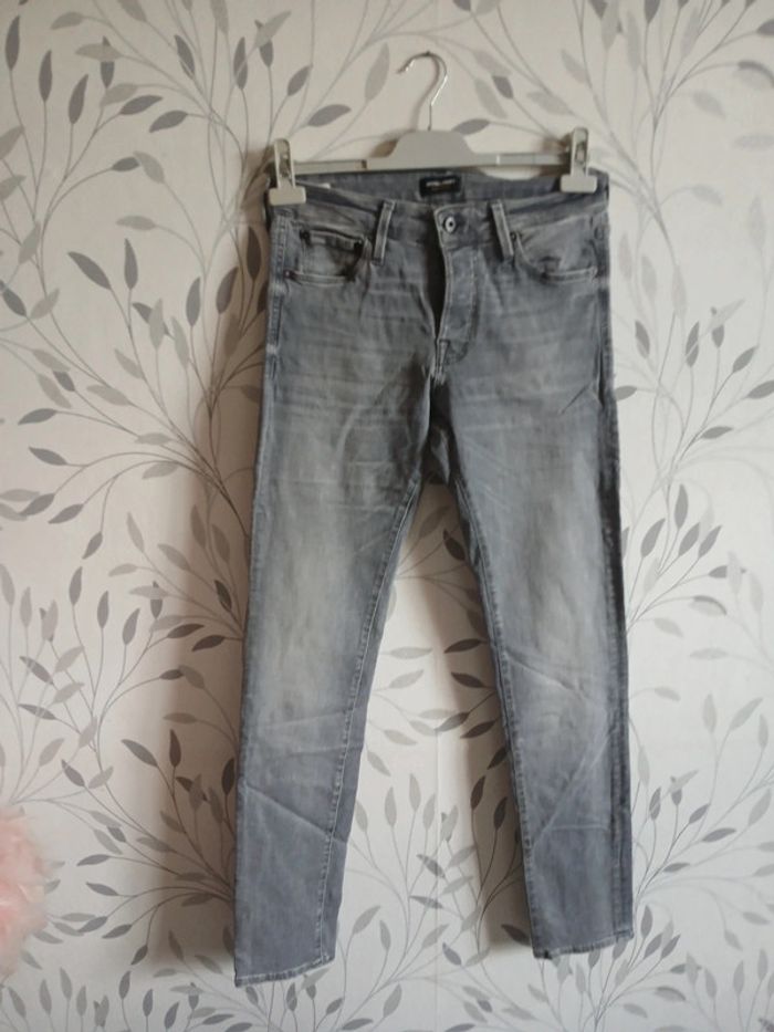 🍍 Jeans slim gris homme Jack&Jones taille M
