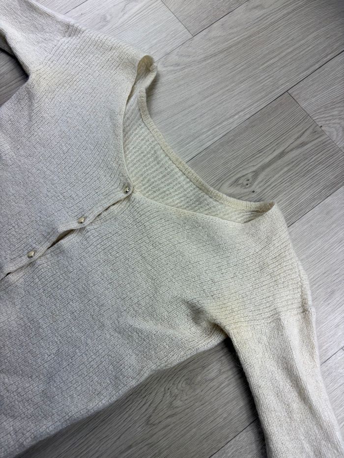 Gilet veste cardigans femme Barry sezane kid mohair apalga taille S - photo numéro 2