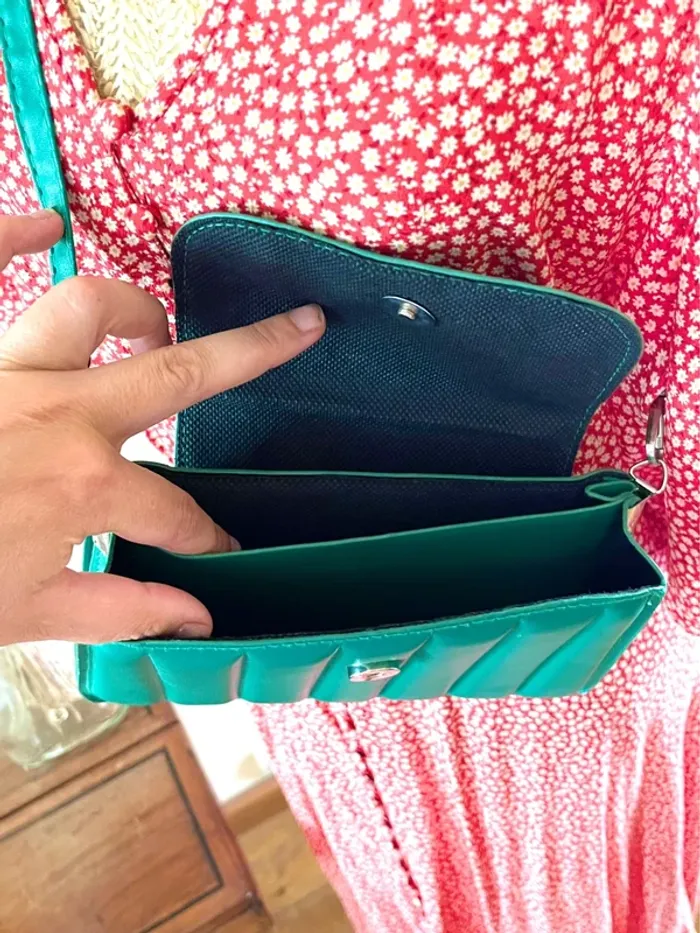 Sac à Main Trendy Vert Émeraude - Fashion & Bag - photo numéro 11