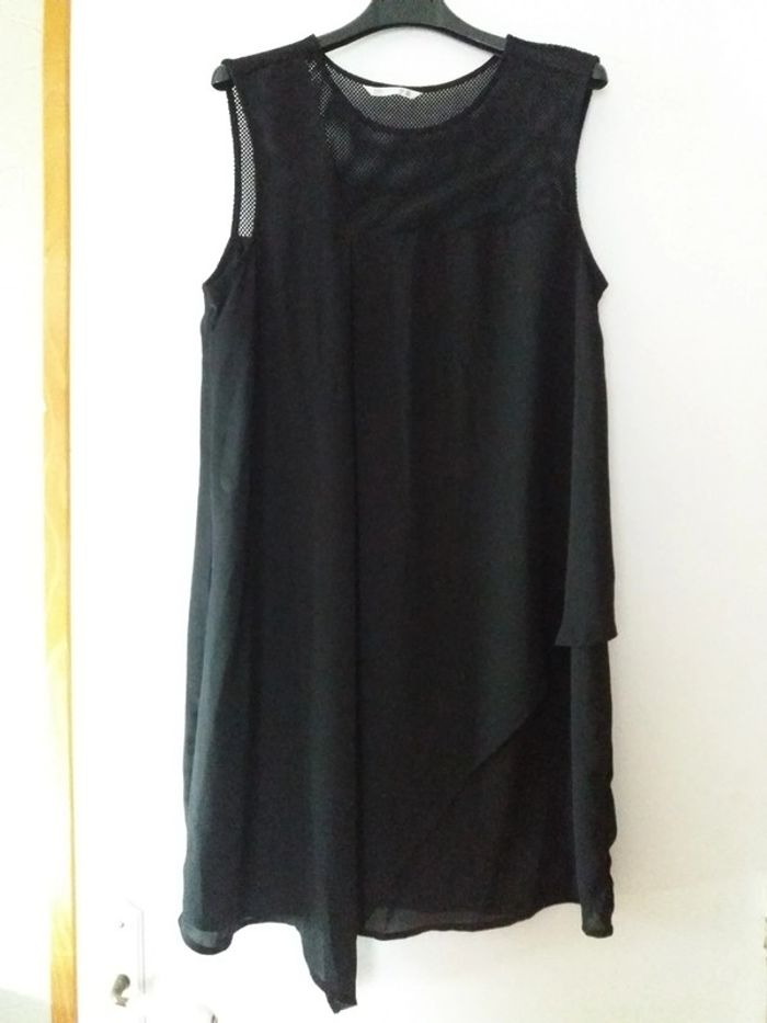 LFT robe noire fluide taille L - photo numéro 3