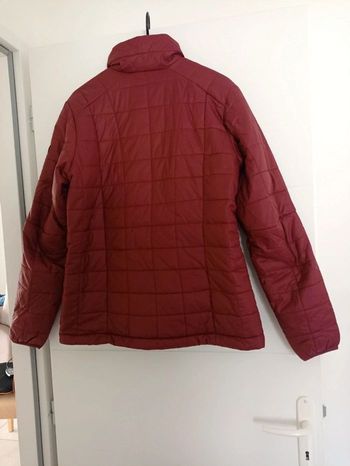 Doudoune femme bordeaux