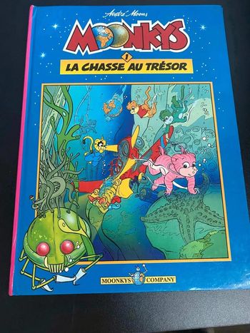 BD Moonkys - La chasse au trésor