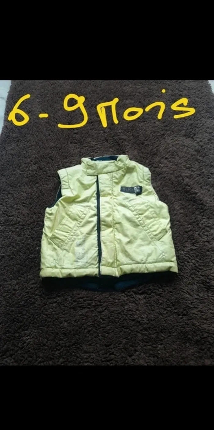 Veste manches courtes