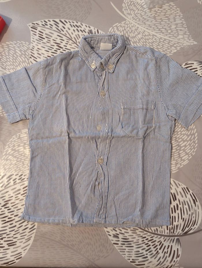 Chemise manche courte 18 mois garçon