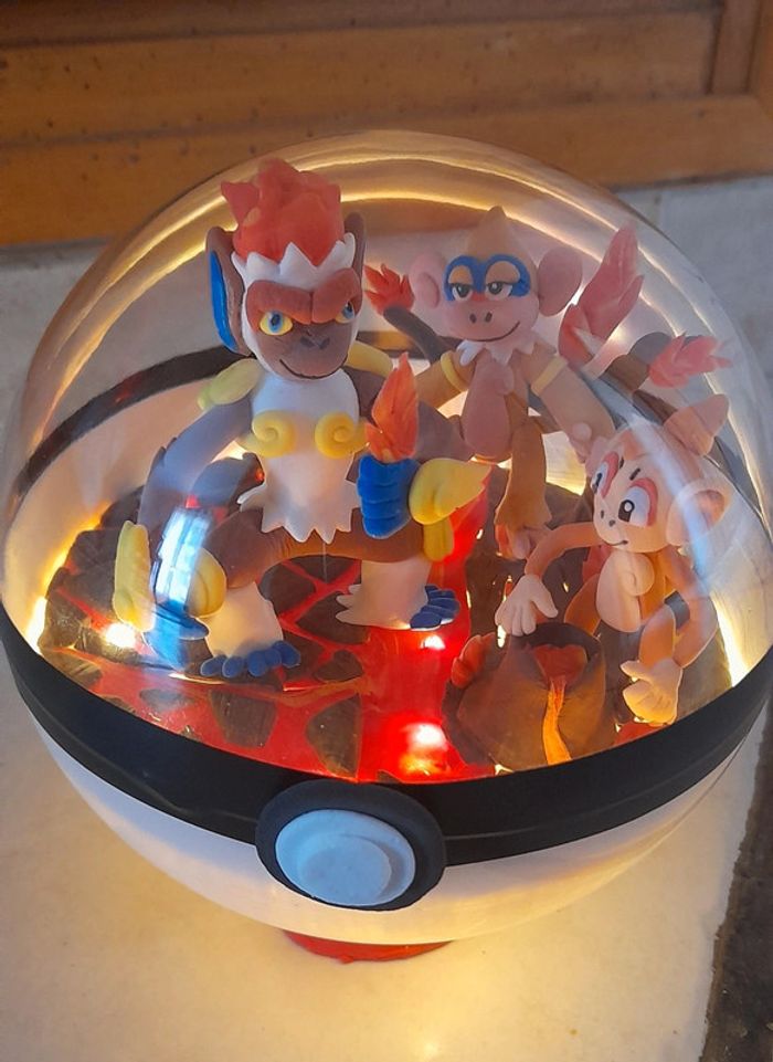 Boule Pokemon Évolution ouisticram