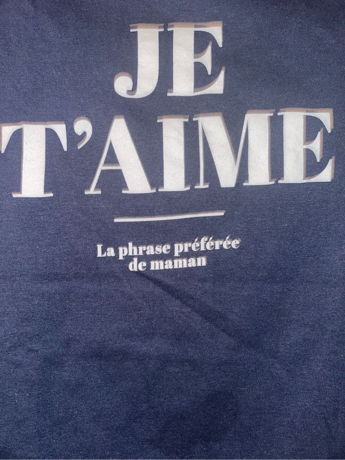 T-shirt je t’aime - photo numéro 2