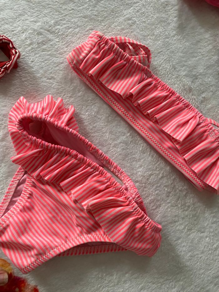 Lot de 2 maillots de bain 12 mois - photo numéro 3