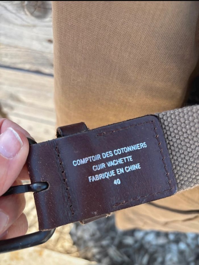 Trench camel taille 4 toute saison avec sa doublure amovible Comptoirs des cotonniers taille 40 - photo numéro 15