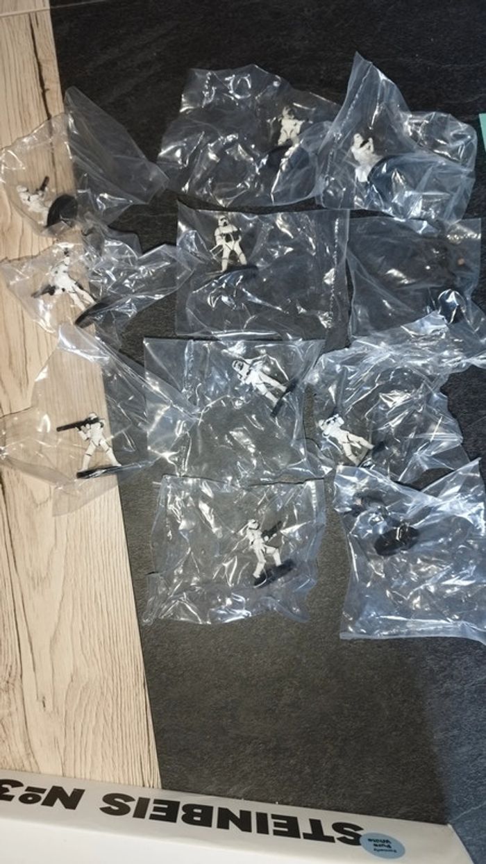 Lot figurines Star Wars Miniature figure Rebel Storm Wizard 2005