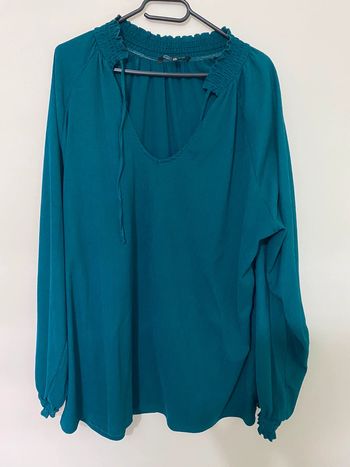 Blouse verte MS Mode taille XXL