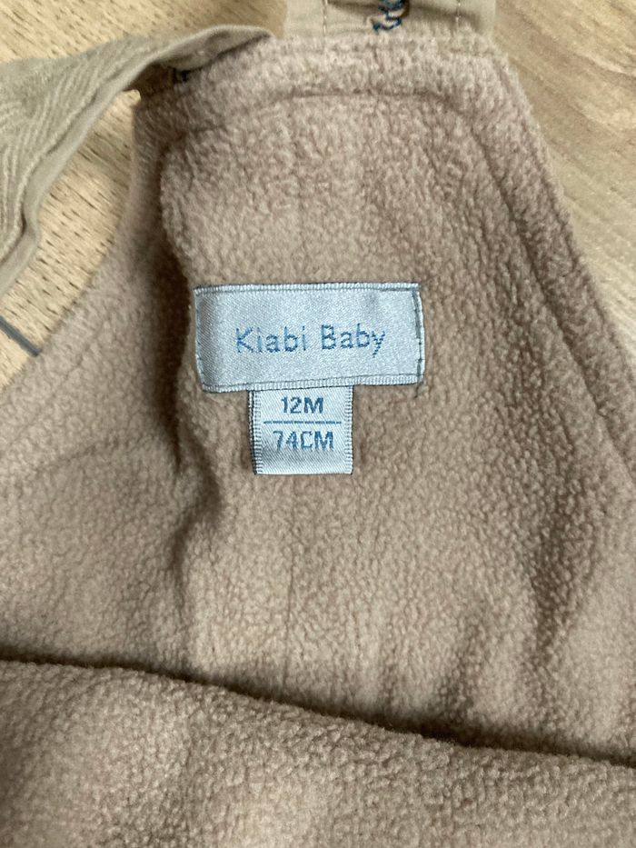 Salopette doublée polaire beige - photo numéro 3