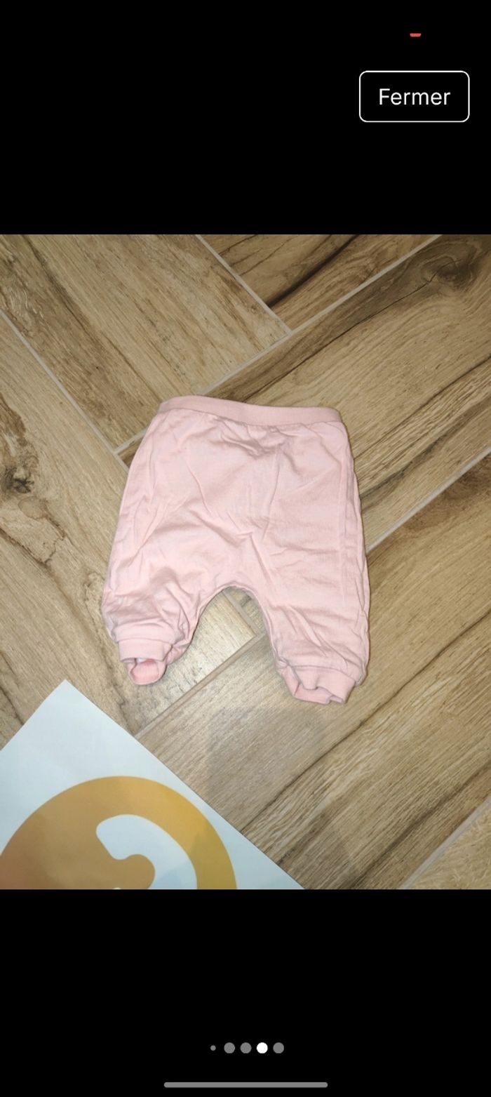 Lot ensemble 4 pantalons leggings dont un réversible doublé chaud - photo numéro 9