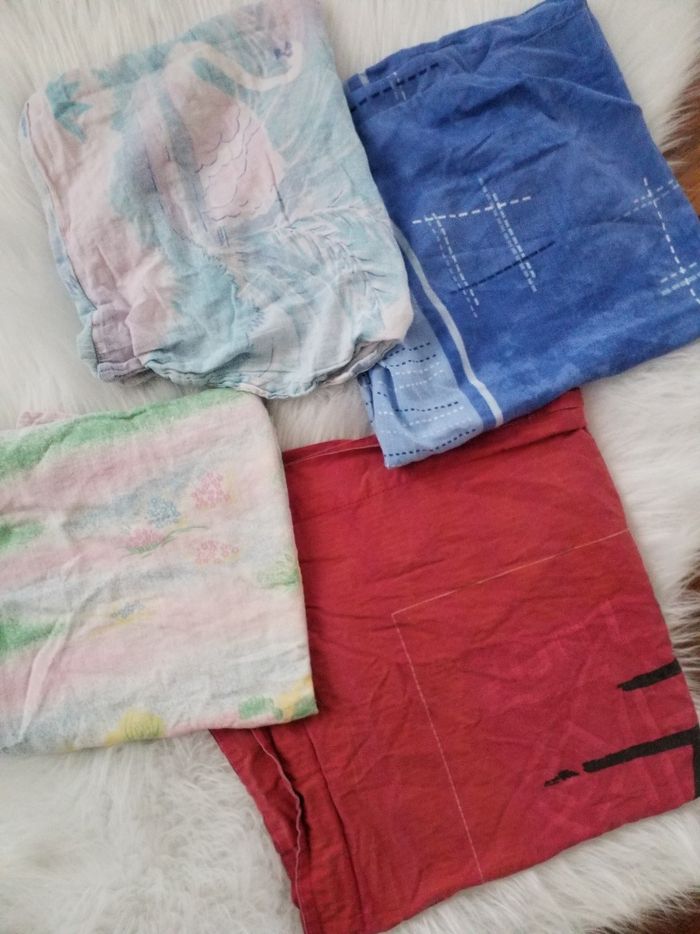 Taies d’oreillers x4