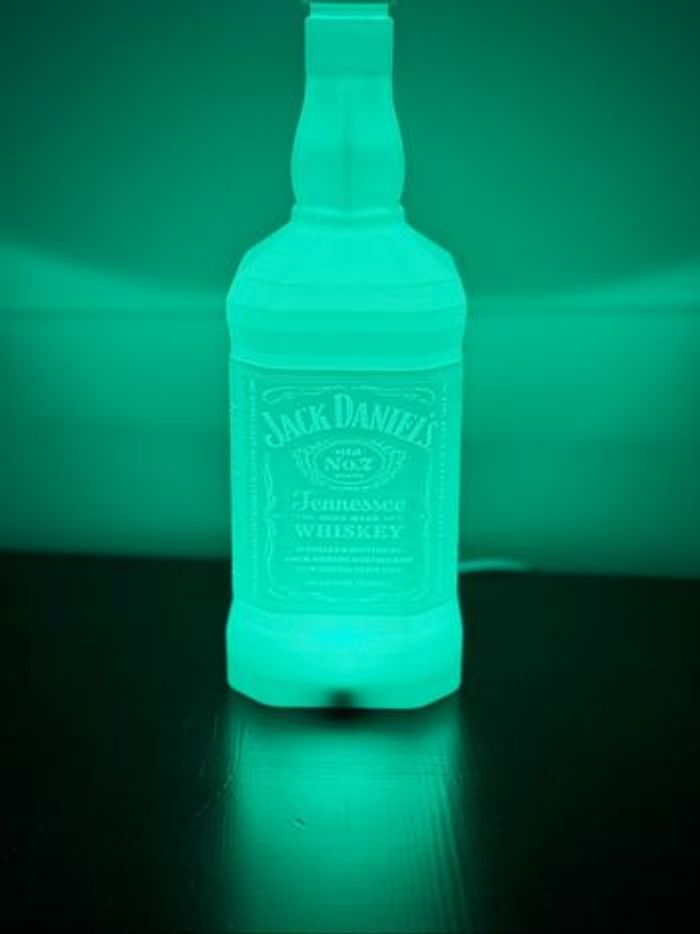 Lampe veilleuse Jack Daniels multicolore - photo numéro 3