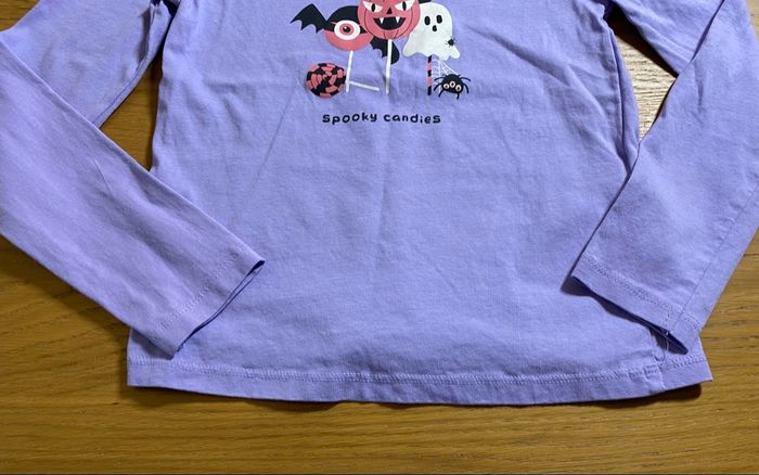 Kiabi T-shirt manches longues mauve Taille 8 ans - photo numéro 3