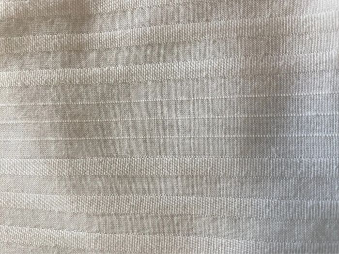 Chemise blanche col Mao coton Derby taille L - photo numéro 12