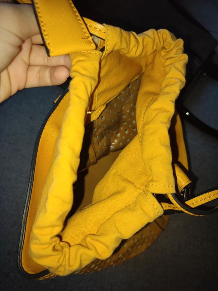 Sac à main moutarde - photo numéro 5