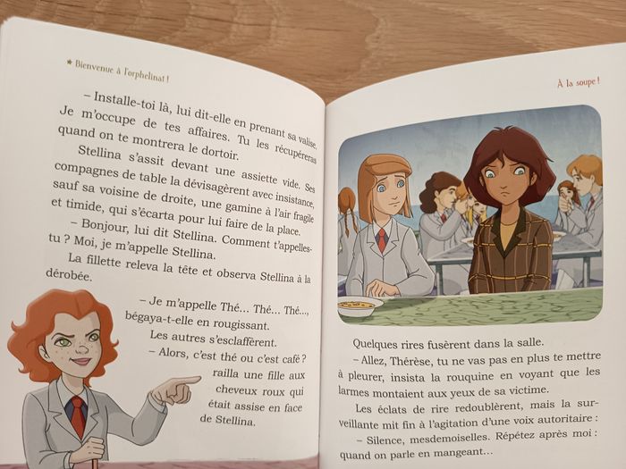 Livre roman enfant, Stellina bienvenue à l'orphelinat, Éditions Bayard Poche - photo numéro 3