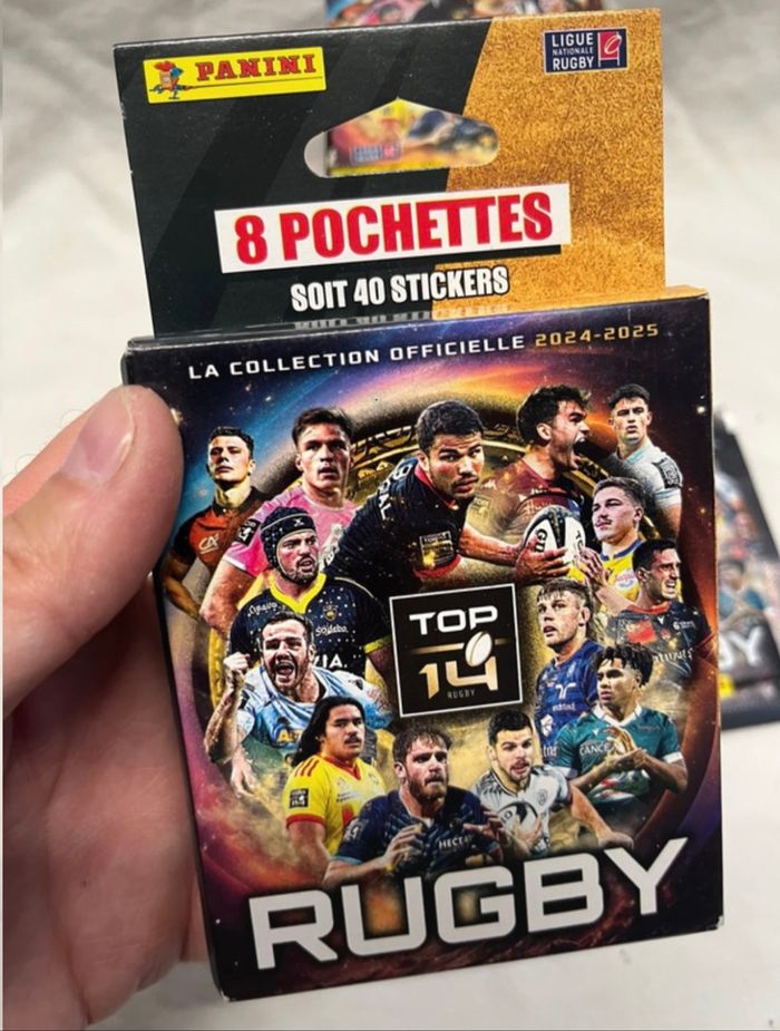 Kit 2 boites panini RUGBY 2025 - photo numéro 7