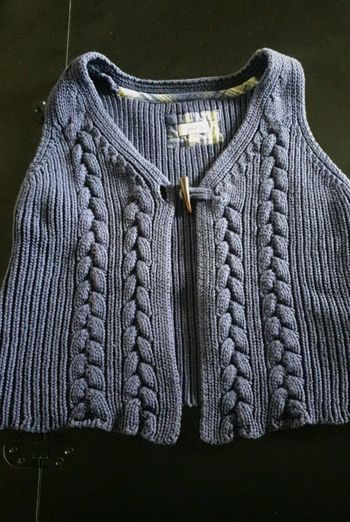 Gilet sans manches 7/8ans