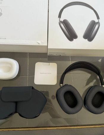 Apple AirPods Max USB-C Minuit Casque Audio Haute Fidélité av Réduction de Bruit