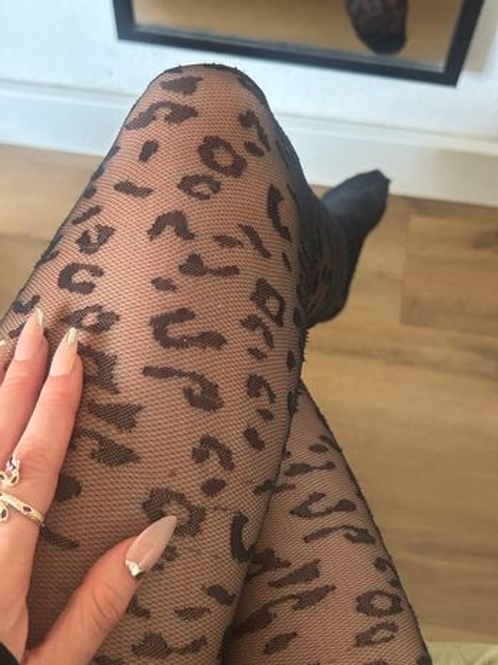 Bas a motif léopard - photo numéro 4