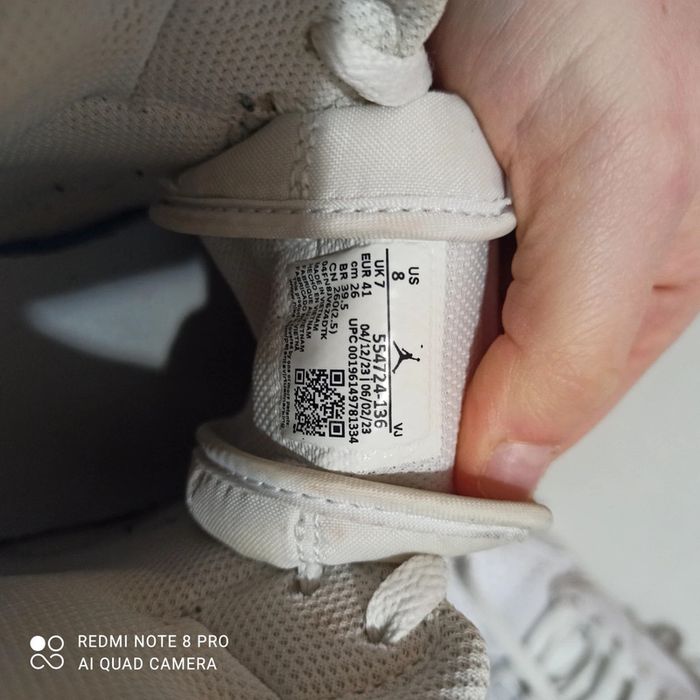 Chaussure montante Nike Jordan 1 mid - photo numéro 5