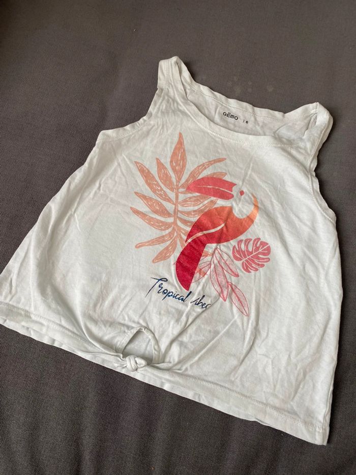 débardeur 6 ans fille