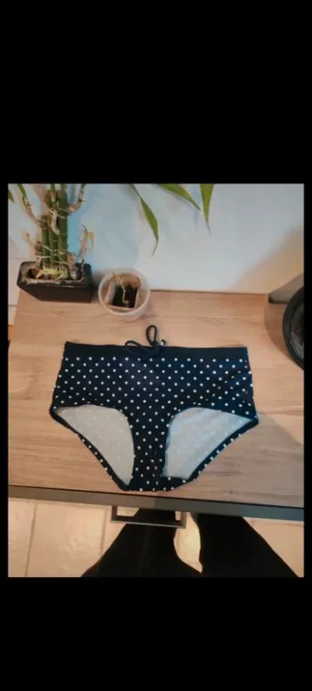 Culotte de bain taille haute taille 38