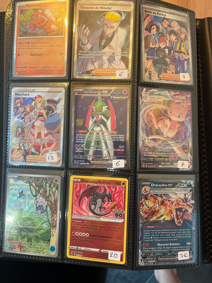 Carte Pokemon DRACAUFEU RADIEUX 011/078 HOLO Pokemon GO