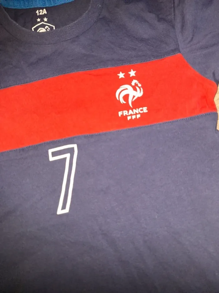 Tee shirt foot 12 ans griezmann - photo numéro 2