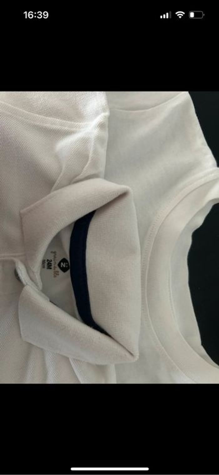 Lot 1 T-shirt et 1 polo - photo numéro 7