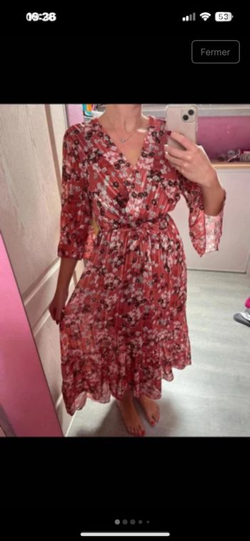 Robe fleurie