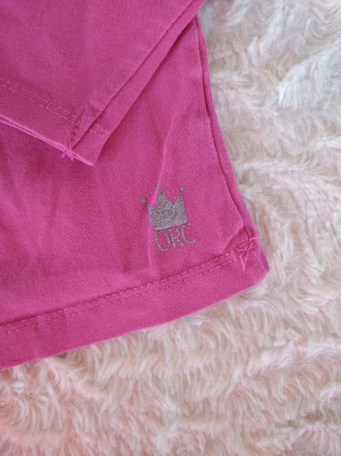 Sous pull col roulé manches longues Fille 12 mois Orchestra - photo numéro 5