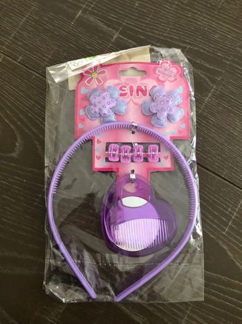 Ensemble accessoires cheveux fille