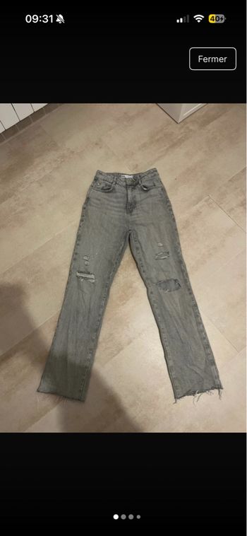 Jean gris Zara 